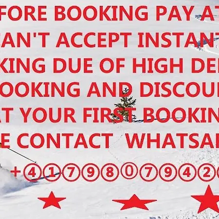 Villa Contact Us At What App - 0041-798-079-427 To Book!! - Alpine Chalet - 10 Bedrooms