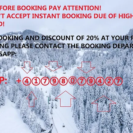 Contact Us At What App - 0041-798-079-427 To Book!! - Alpine Chalet - 10 Bedrooms * Saas Fee